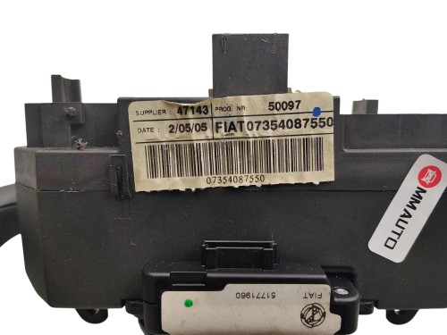 PRZEŁĄCZNIK ZESPOLONY FIAT CROMA (2005-2007) 1.9 JTD 120KM 07354087550