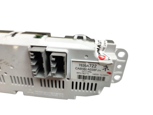 PANEL KLIMATYZACJI CITROEN C4 AIRCROSS (2012-2017) 1.6 e-HDI 114KM 7820A722