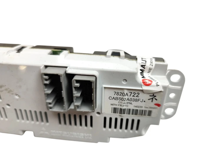 PANEL KLIMATYZACJI CITROEN C4 AIRCROSS (2012-2017) 1.6 e-HDI 114KM 7820A722