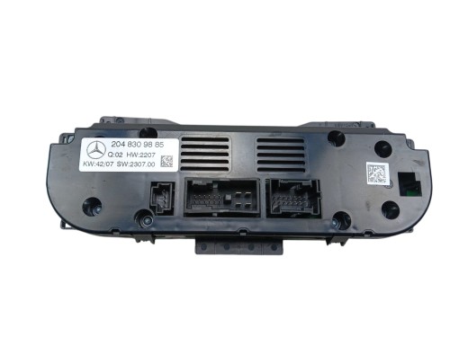 PANEL KLIMATYZACJI MERCEDES C W204 (2007-2011) 2048309885