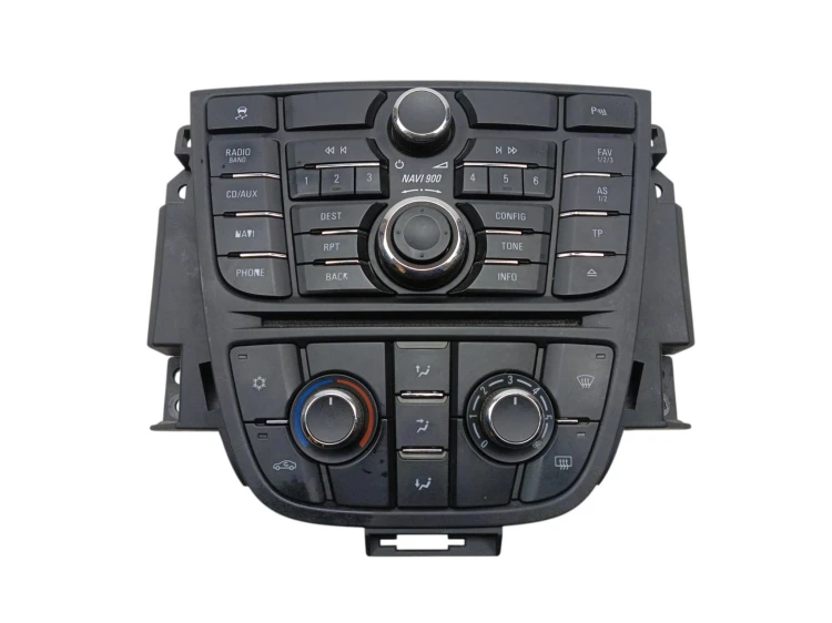 PANEL STEROWANIA NAWIGACJI GPS OPEL ASTRA J (2009-2012) 2.0 CDTI 165KM 1333