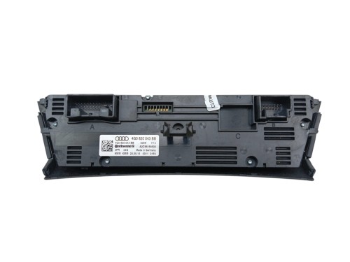 PANEL KLIMATYZACJI AUDI A6 C7 LIFT (2014-2018) 2.0 TDI 190KM 4G0820043BB