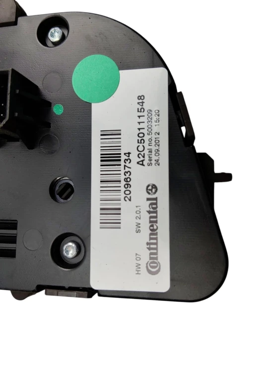 PANEL KLIMATYZACJI OPEL MOKKA A (2012-2016) 1.7 CDTI 131KM 20963734