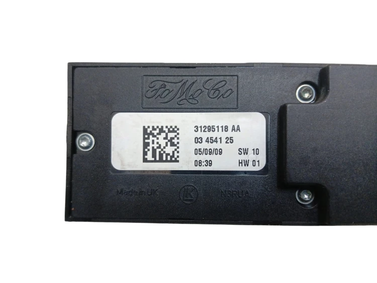 PANEL STEROWANIA SZYB VOLVO XC60 I (2008-2013) 2.4 D5 205KM 31295118AA