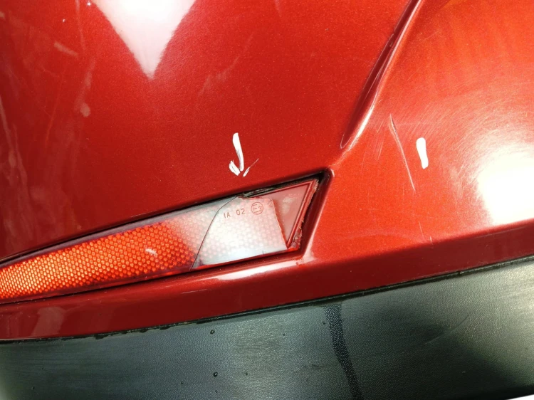ZDERZAK TYŁ SEAT IBIZA IV (2008-2012) 1.6 TDI 90KM