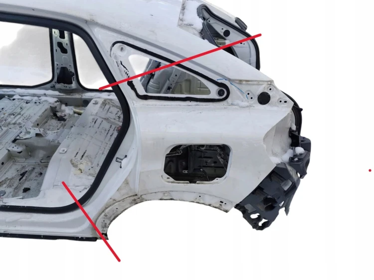 BŁOTNIK LEWY TYŁ CITROEN C4 III e-C4 (2020-) EV 136 136KM