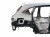 BŁOTNIK PRAWY TYŁ MERCEDES EQA H243 LIFT (2024-) 250+ 190KM