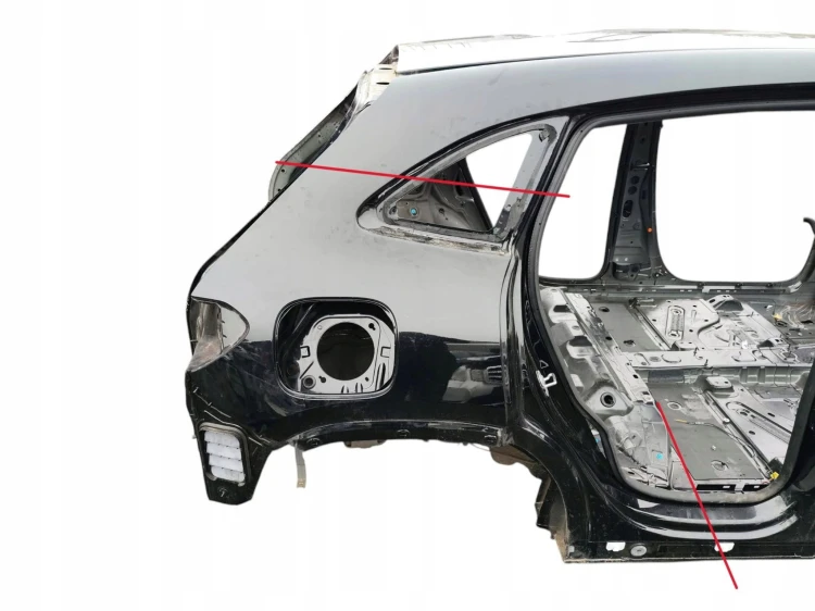 BŁOTNIK PRAWY TYŁ MERCEDES EQA H243 LIFT (2024-) 250+ 190KM