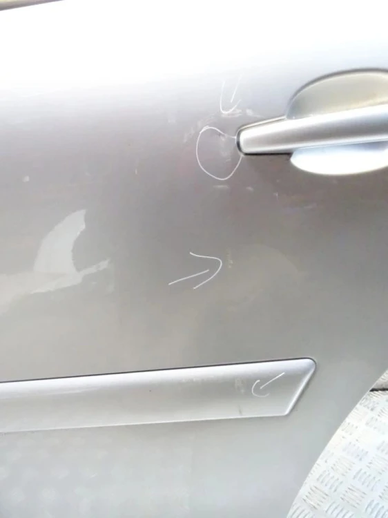 DRZWI LEWY TYŁ CITROEN C4 PICASSO (2006-2013)