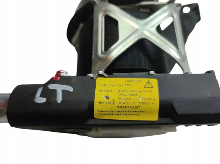 PAS BEZPIECZEŃSTWA LEWY TYŁ MERCEDES E W212 LIFT (2012-2016) 2.2 BlueTEC 17