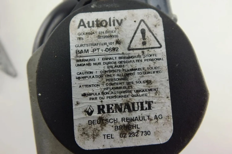 PAS BEZPIECZEŃSTWA LEWY PRZÓD RENAULT SCENIC III (2009-2013) 1.5 DCI