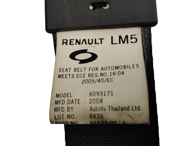 PAS BEZPIECZEŃSTWA LEWY PRZÓD RENAULT KOLEOS I (2008-2011) 2.0 DCI 150KM 60