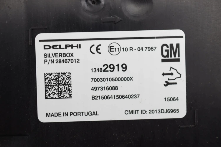 MODUŁ NAWIGACJI GPS OPEL INSIGNIA LIFT (2013-2015) 1.8 16V 13482919