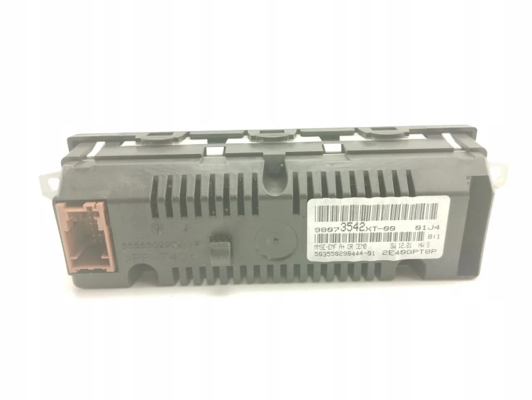 WYŚWIETLACZ CITROEN C3 II LIFT (2013-2016) 1.2 VTI 82KM 98073542XT