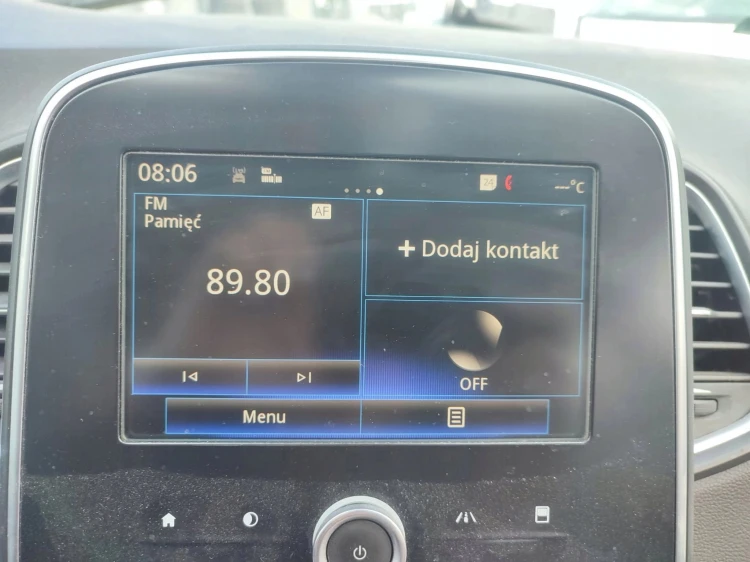 WYŚWIETLACZ EKRAN RADIA NAWIGACJI NAVI RENAULT SCENIC IV 280901528R