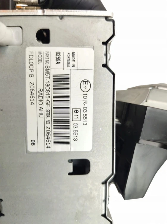 RADIO WYŚWIETLACZ PANEL KOMPLET FORD FOCUS MK3 (2010-2014) 1.6 TI-VCT 125KM
