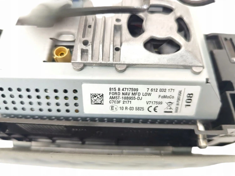 RADIO WYŚWIETLACZ PANEL KOMPLET FORD FOCUS MK3 (2010-2014) 1.6 TI-VCT 125KM