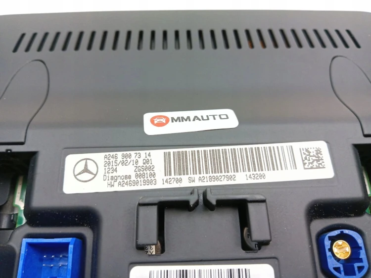 WYŚWIETLACZ MERCEDES CLA W117 (2015-2017) 1.6 CGI 122KM A2469007314