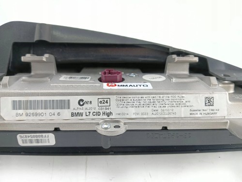 WYŚWIETLACZ BMW F20 (2011-2015) 2.0 D 116KM 9259901