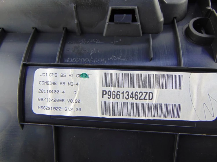 WYŚWIETLACZ CITROEN C4 I (2004-2008) 1.6 16V 28114360-4