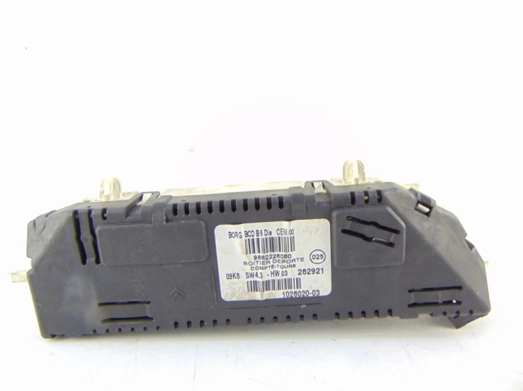 WYŚWIETLACZ CITROEN C4 I (2004-2008) 1.6 16V 9662226080