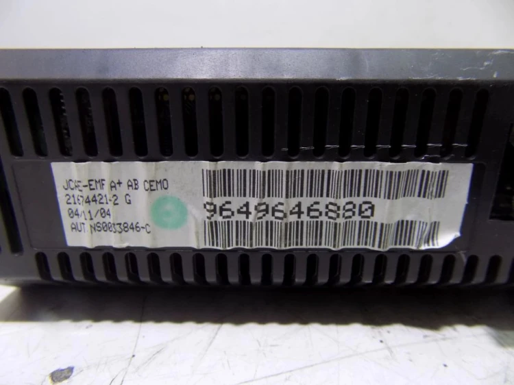 WYŚWIETLACZ CITROEN C4 I (2004-2008) 9649646880