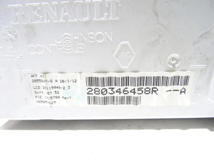 WYŚWIETLACZ RENAULT MEGANE III (2008-2013) 280346458R