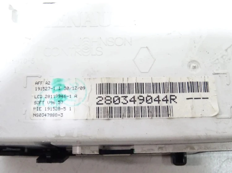 WYŚWIETLACZ RENAULT MEGANE III (2008-2013) 280349044R