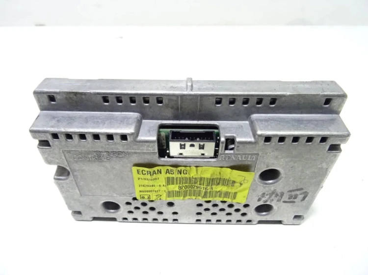 WYŚWIETLACZ NAWIGACJI GPS RENAULT LAGUNA II LIFT (2005-2007) 82000296616A