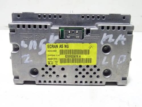 WYŚWIETLACZ NAWIGACJI GPS RENAULT LAGUNA II (2001-2005) 8200029616 A