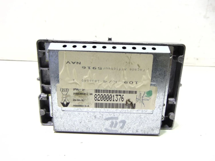 WYŚWIETLACZ NAWIGACJI GPS RENAULT LAGUNA II (2001-2005) 8200001376