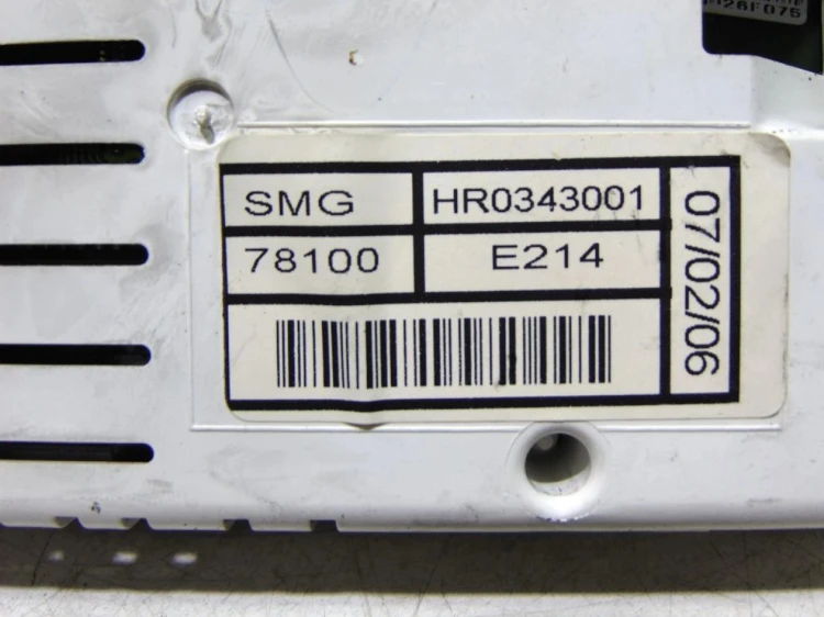 WYŚWIETLACZ HONDA CIVIC VIII (2006-2011) HR0343001