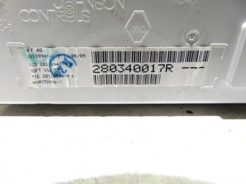 WYŚWIETLACZ RENAULT CLIO III LIFT (2009-2012) 280340017R