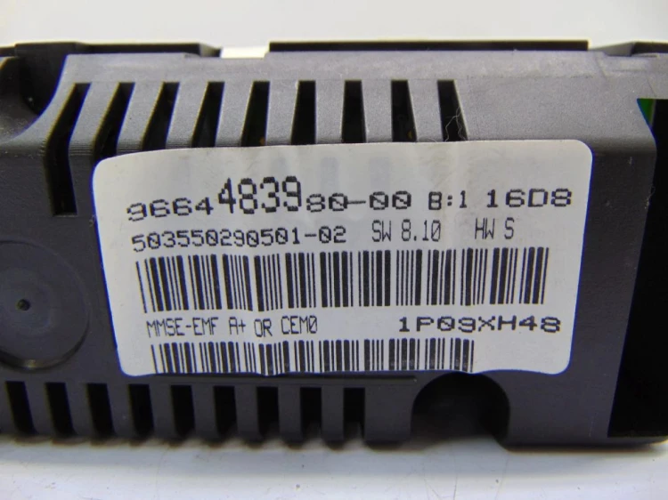 WYŚWIETLACZ PEUGEOT 308 T7 (2007-2013) 9664483980