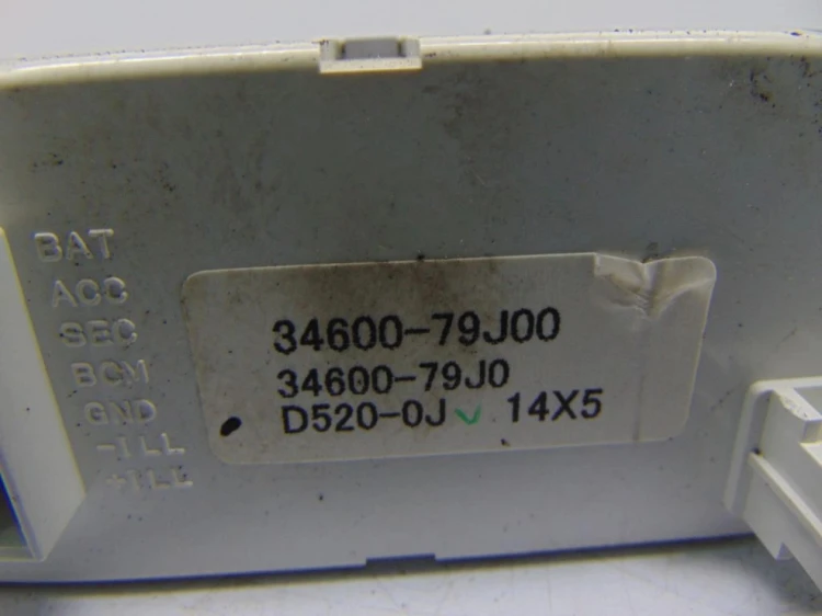 WYŚWIETLACZ SUZUKI SX-4 34600-79J00