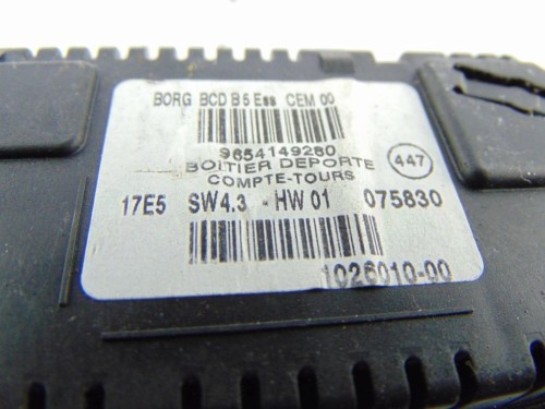WYŚWIETLACZ CITROEN C4 I (2004-2008) 1.6 16V 9654149280