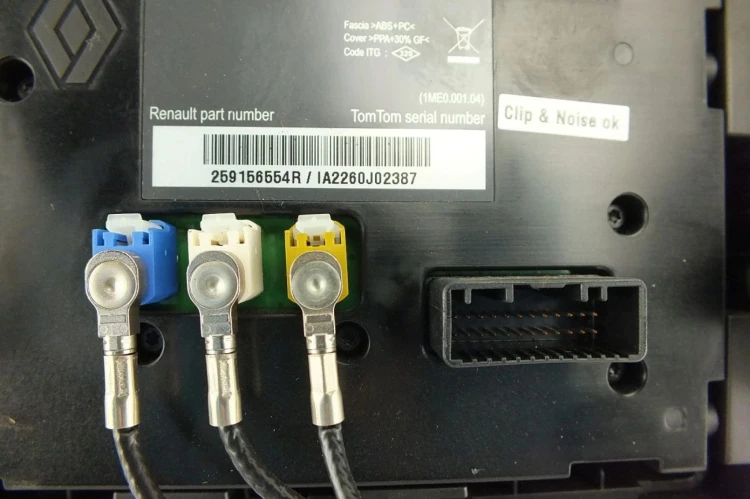 WYŚWIETLACZ NAWIGACJI GPS RENAULT MEGANE III (2008-2013) 1.9 DCI 259156554R