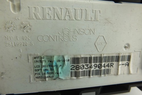 WYŚWIETLACZ RENAULT MEGANE III (2008-2013) 1.5 DCI 280349044R