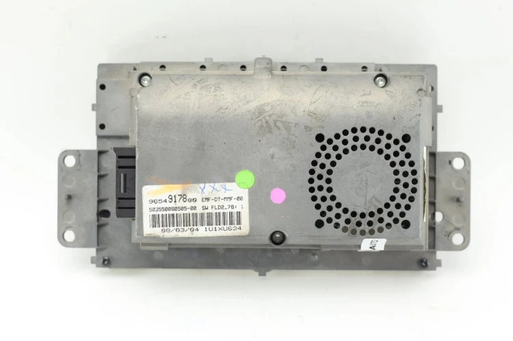 WYŚWIETLACZ NAWIGACJI GPS PEUGEOT 407 (2004-2008) 2.2 16V 9654917880