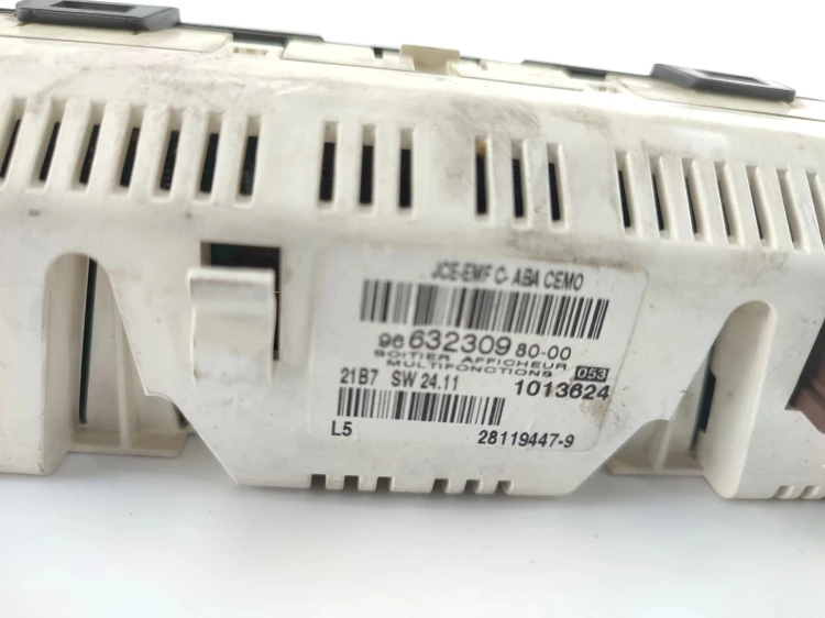 WYŚWIETLACZ CITROEN C5 II (2004-2008) 2.0 HDI 136KM 9663230980-00