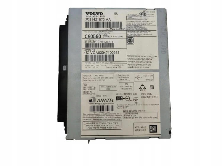 RADIO CZYTNIK VOLVO V40 II (2012-2016) 1.6 D2 114KM 31421873