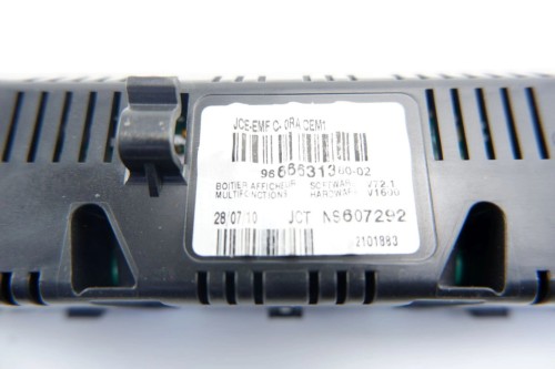 WYŚWIETLACZ PEUGEOT 308 T7 (2007-2013) 9666631380-02