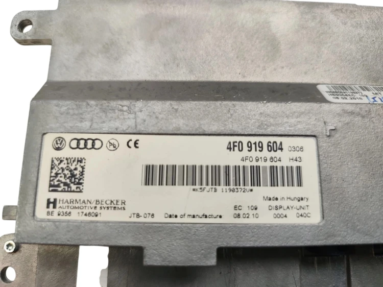WYŚWIETLACZ AUDI A5 8T (2007-2011) 2.0 TFSI 211KM