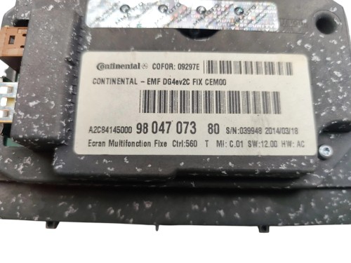 WYŚWIETLACZ NAWIGACJI GPS CITROEN C5 III (2008-2010) 3.0 HDI V6 241KM