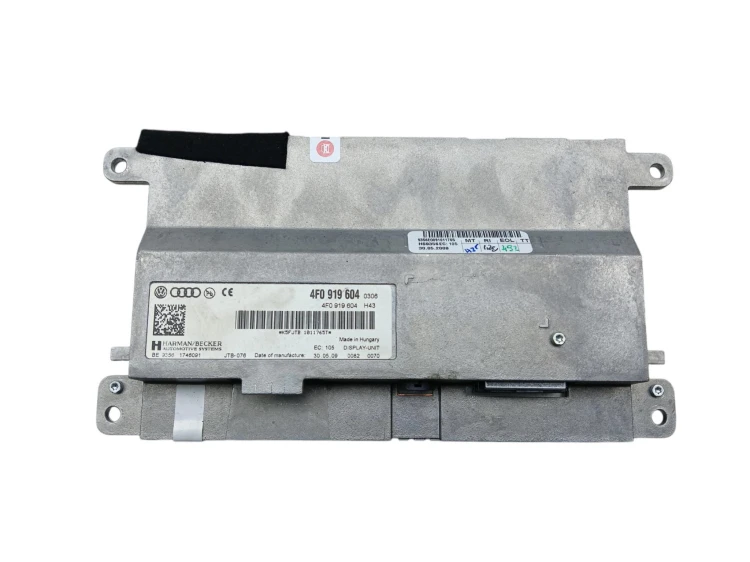 WYŚWIETLACZ AUDI A6 C6 LIFT (2008-2011) 2.7 V6 TDI 190KM 4F0919604