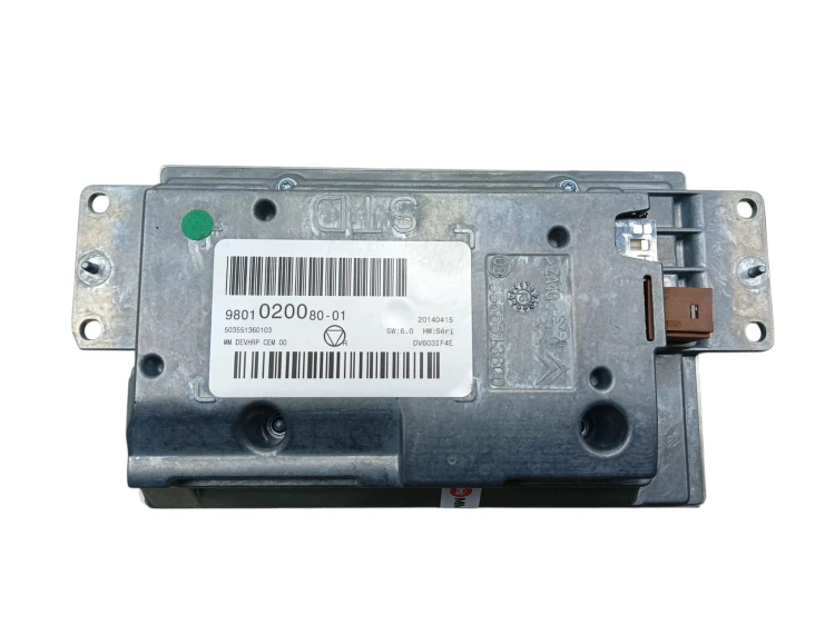 WYŚWIETLACZ NAWIGACJI GPS CITROEN C5 III LIFT (2012-2017) 2.0 HDI 163KM 980