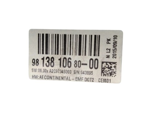 WYŚWIETLACZ NAWIGACJI GPS CITROEN C4 II B7 LIFT (2015-2018) 1.6 BlueHDI 100