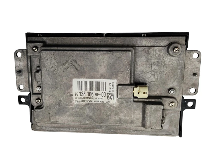 WYŚWIETLACZ NAWIGACJI GPS CITROEN C4 II B7 LIFT (2015-2018) 1.6 BlueHDI 100