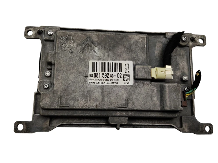 WYŚWIETLACZ NAWIGACJI GPS PEUGEOT 508 I (2010-2014) 1.6 e-HDI 115KM 9808159