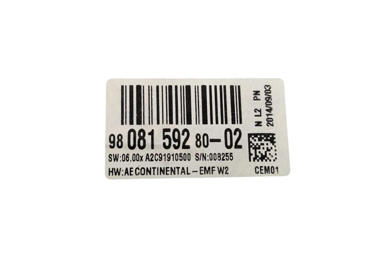 WYŚWIETLACZ NAWIGACJI GPS PEUGEOT 508 I (2010-2014) 1.6 e-HDI 115KM 9808159